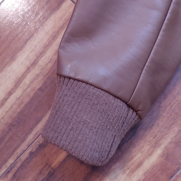 Faux leather jacket. - Picture 5 of 7